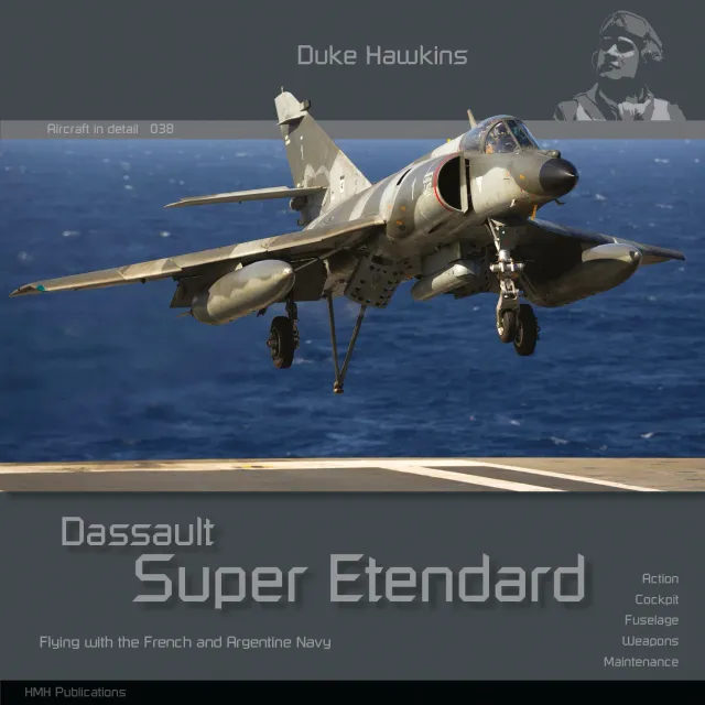 Duke Hawkins Dassault Super Etendard bok 116 sider marinefly