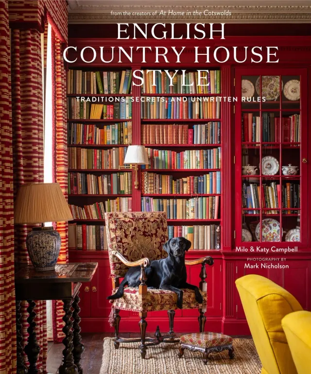 Abrams English Country House Style bok innbundet interiør