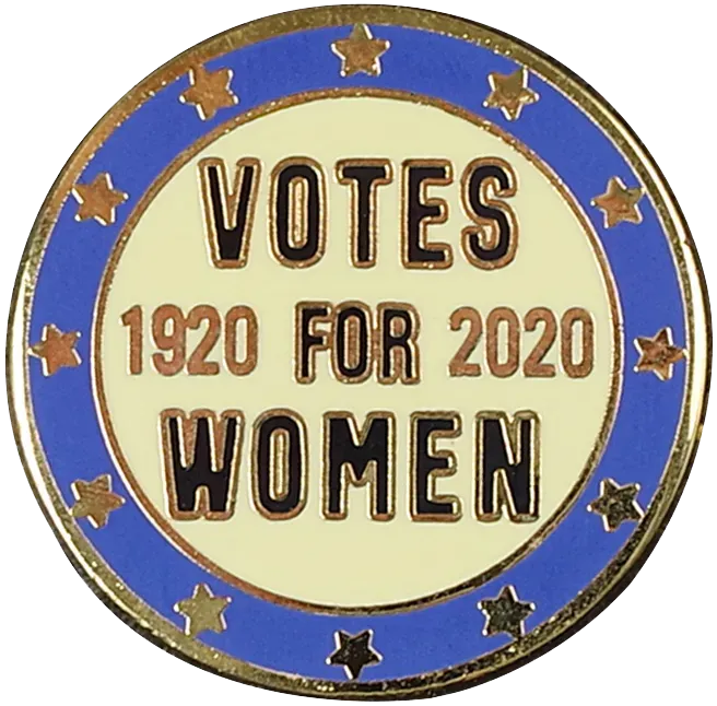 Peter Pauper Press Votes for Women emaljepin i gaveeske