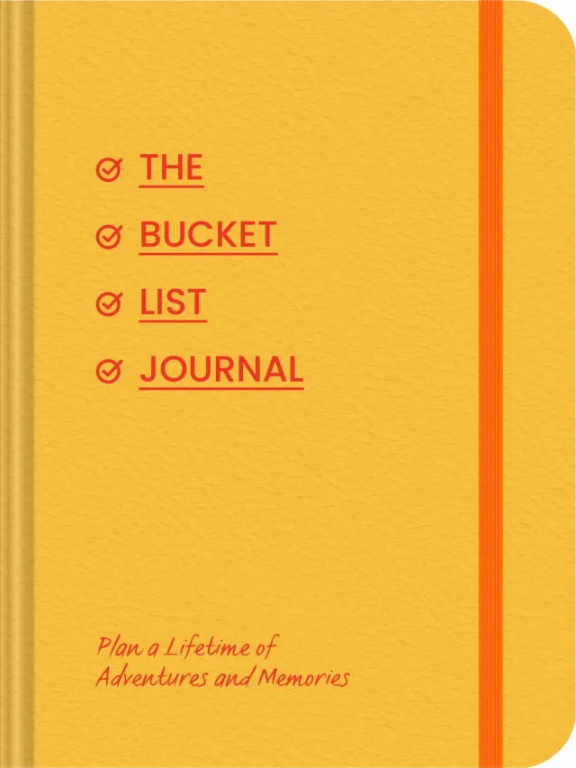 Chronicle Books Bucket List Journal dagbok guidet engelsk