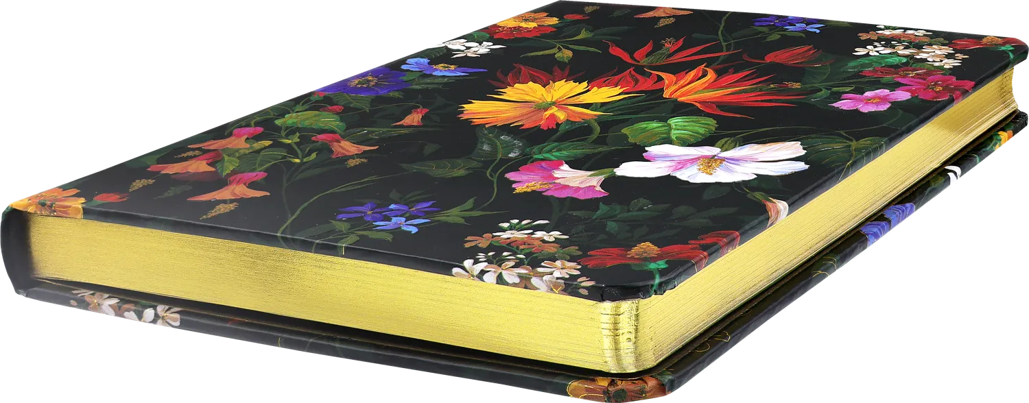 Peter Pauper Press Floral Paradise notatbok linjert blomster