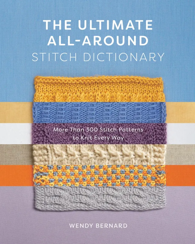 Abrams Ultimate Stitch Dictionary strikkebok paperback 300 mønster