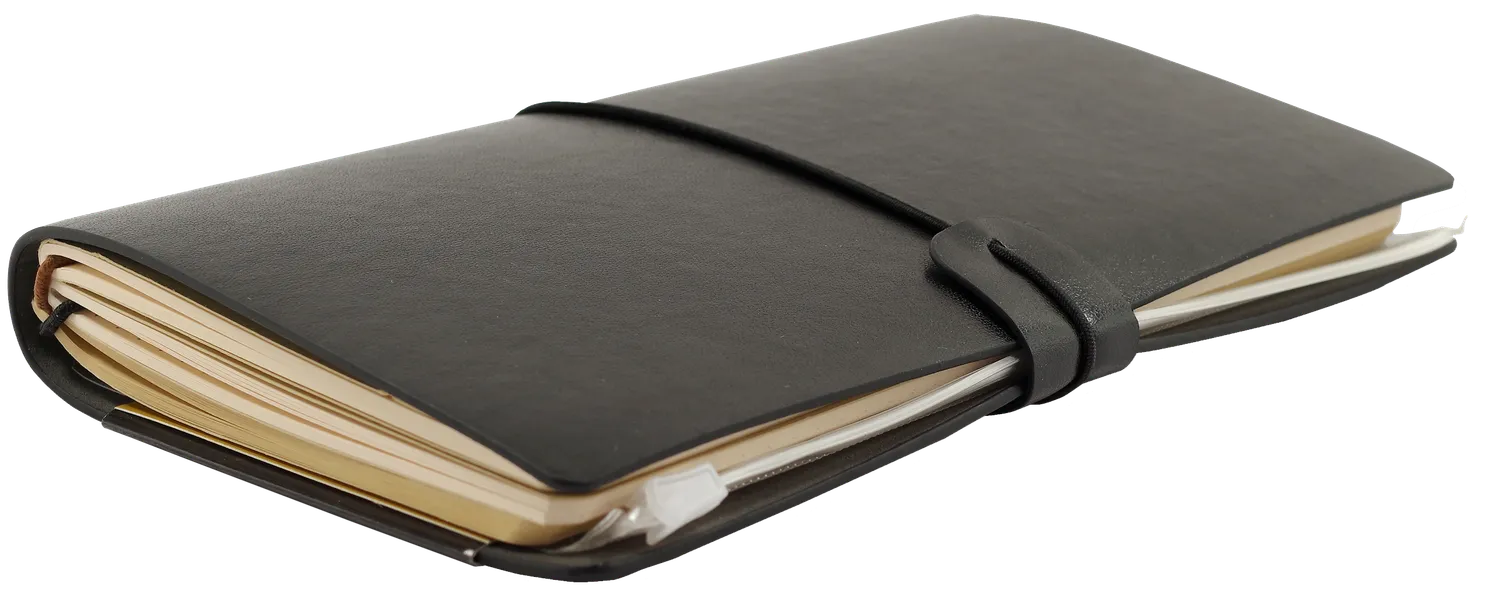 Peter Pauper Press Voyager Black Notebook notatbok 3 innlegg
