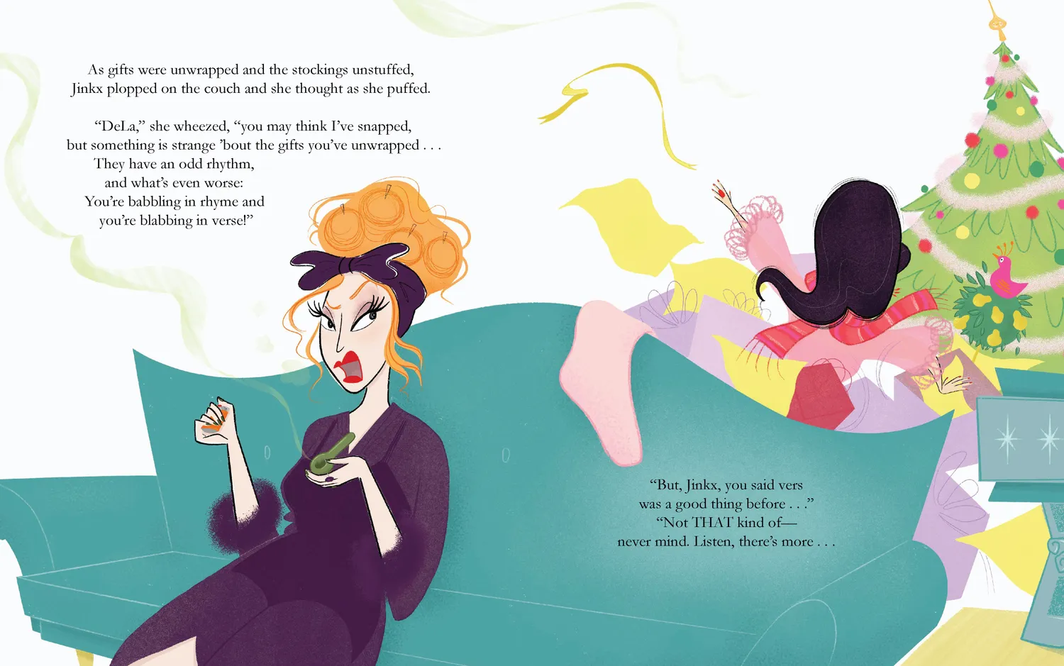 Jinkx & DeLa How the Queens Made Christmas innbundet julebok