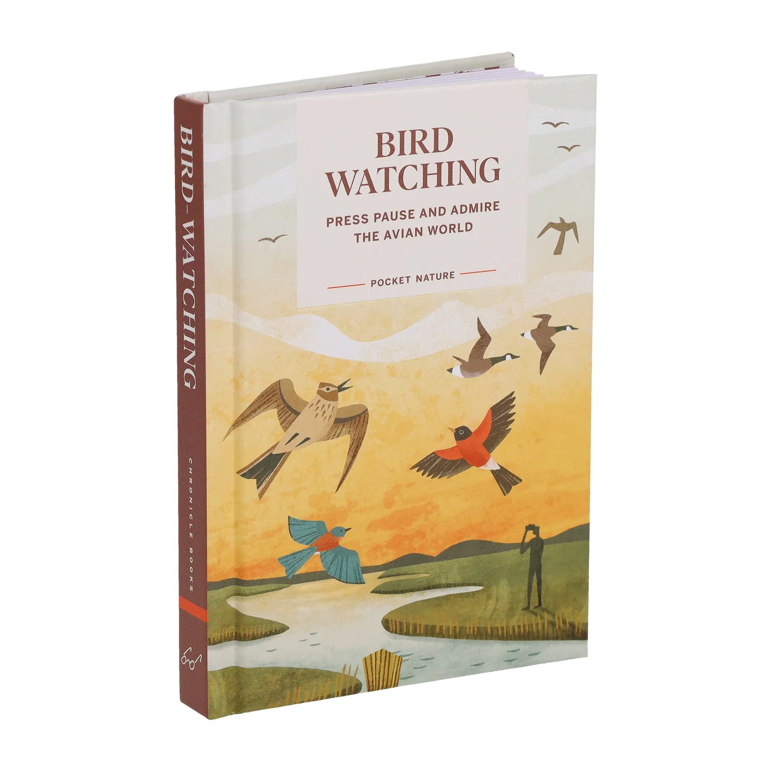 Pocket Nature Bird-Watching bok innbundet fugl