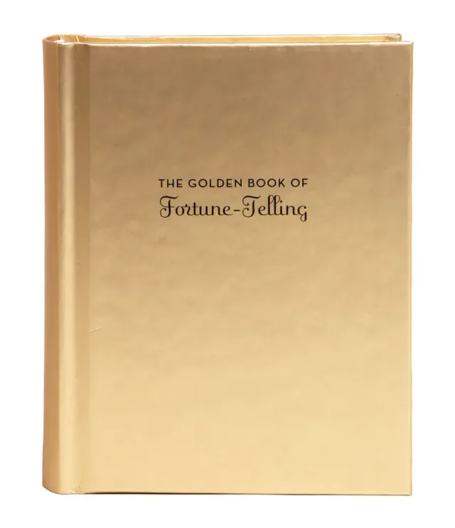 Chronicle Books Golden Book of Fortune-Telling innbundet gavebok