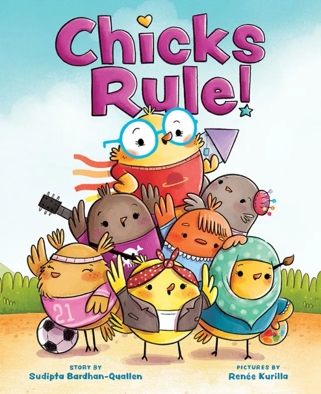 Abrams Chicks Rule! bildebok innbundet 4–8 år