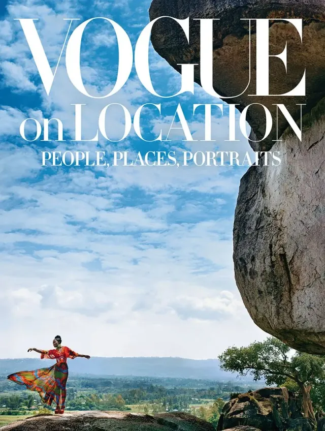 Vogue Vogue on Location innbundet bok portretter reise