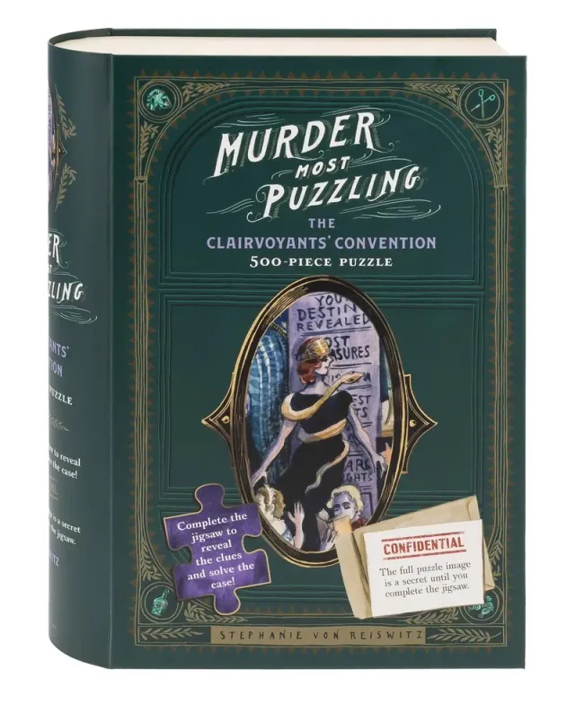 Abrams and Chronicle Murder Most Puzzling puslespill 500 brikker