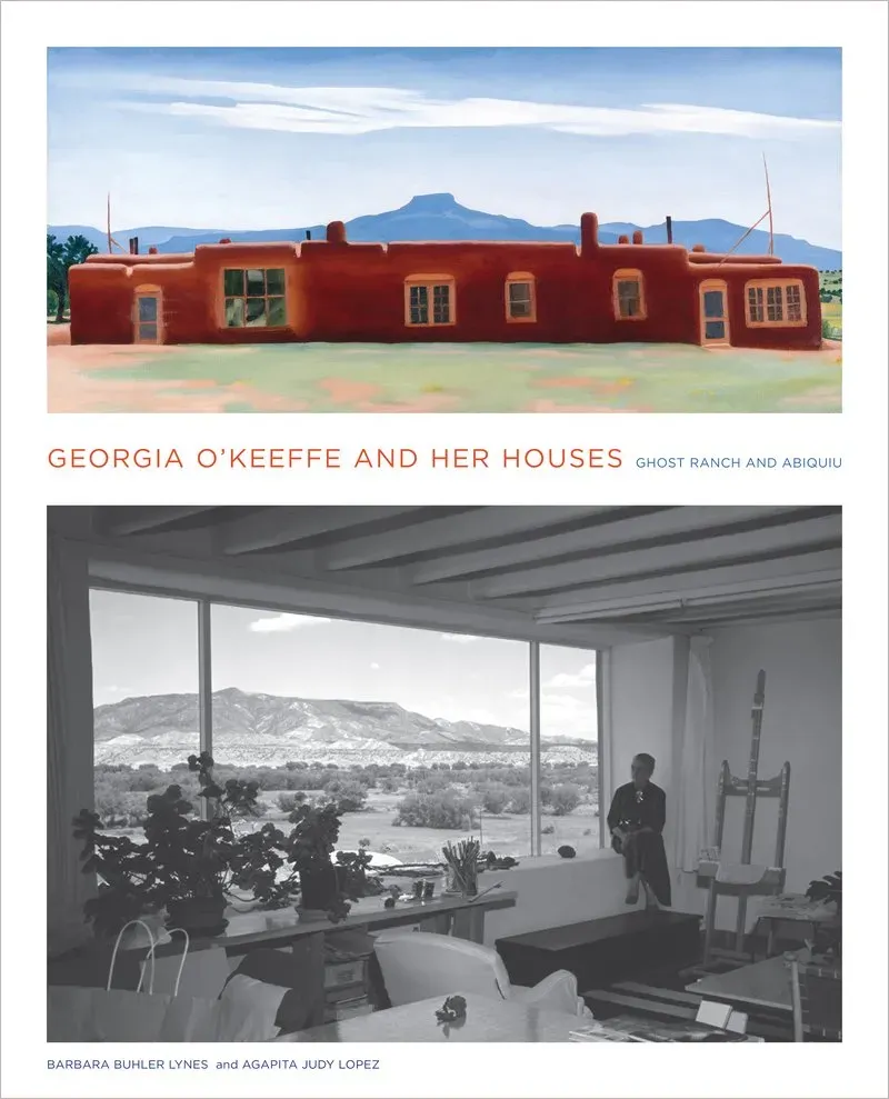 Georgia O’Keeffe and Her Houses Ghost Ranch innbundet kunstbok