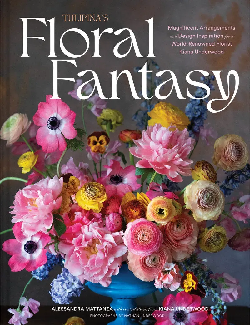 Tulipina Floral Fantasy blomsterbok innbundet