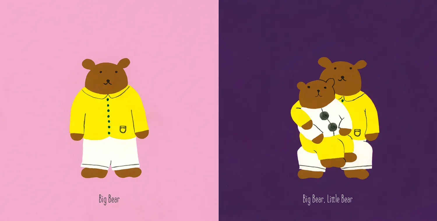 Abrams Little Bear Baby Bear pekebook småbarn