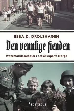 Bokia Den vennlige fienden bok innbundet pent brukt