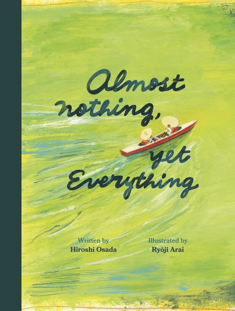 Abrams Almost Nothing yet Everything vann bildebok innbundet
