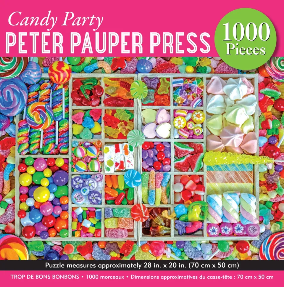 Peter Pauper Press Candy Party puslespill 1000 brikker