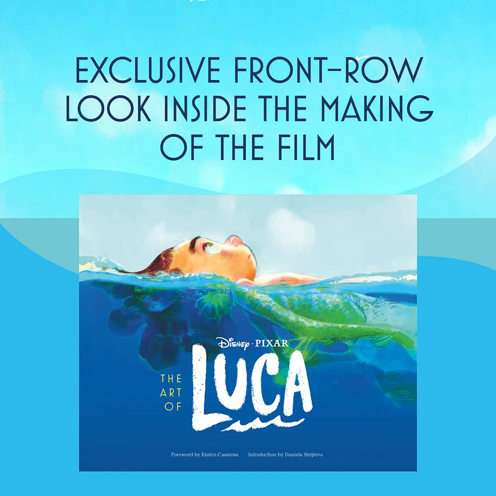 Pixar The Art of Luca innbundet kunstbok film