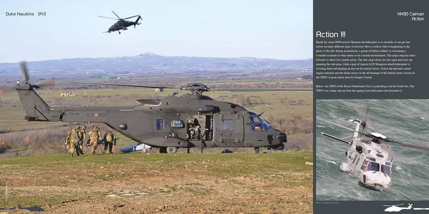 Duke Hawkins NH Industries NH90 bok 148 sider