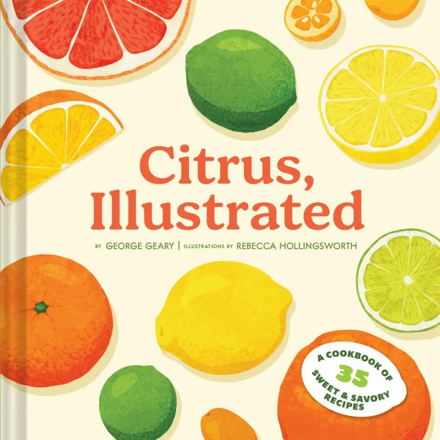 Chronicle Books Citrus Illustrated innbundet kokebok – 35 oppskrifter