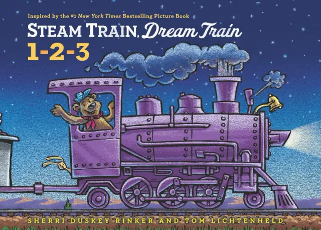 Chronicle Books Steam Train Dream Train Counting pappbok