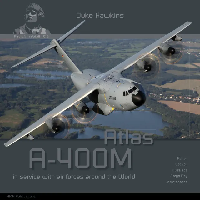 Duke Hawkins Airbus A400M Atlas bok transportfly