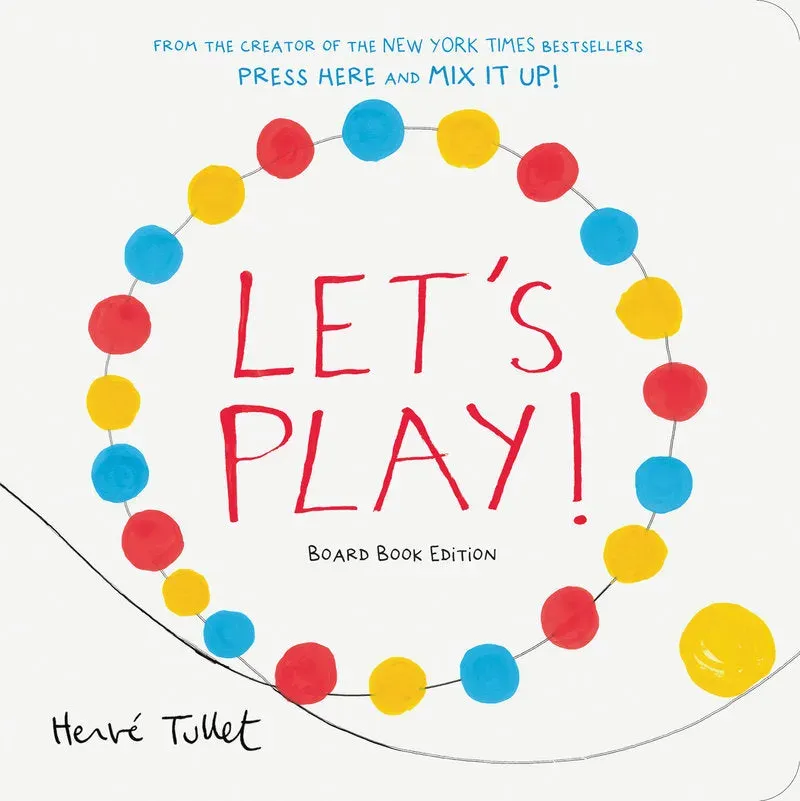 Herve Tullet Let's Play pappbok board book