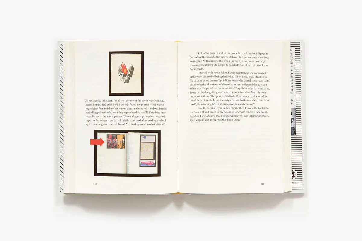Abrams Two-Dimensional Man innbundet bok designmemoar