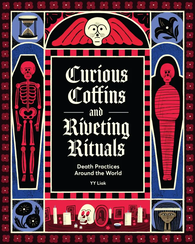 Chronicle Curious Coffins Riveting Rituals bok innbundet