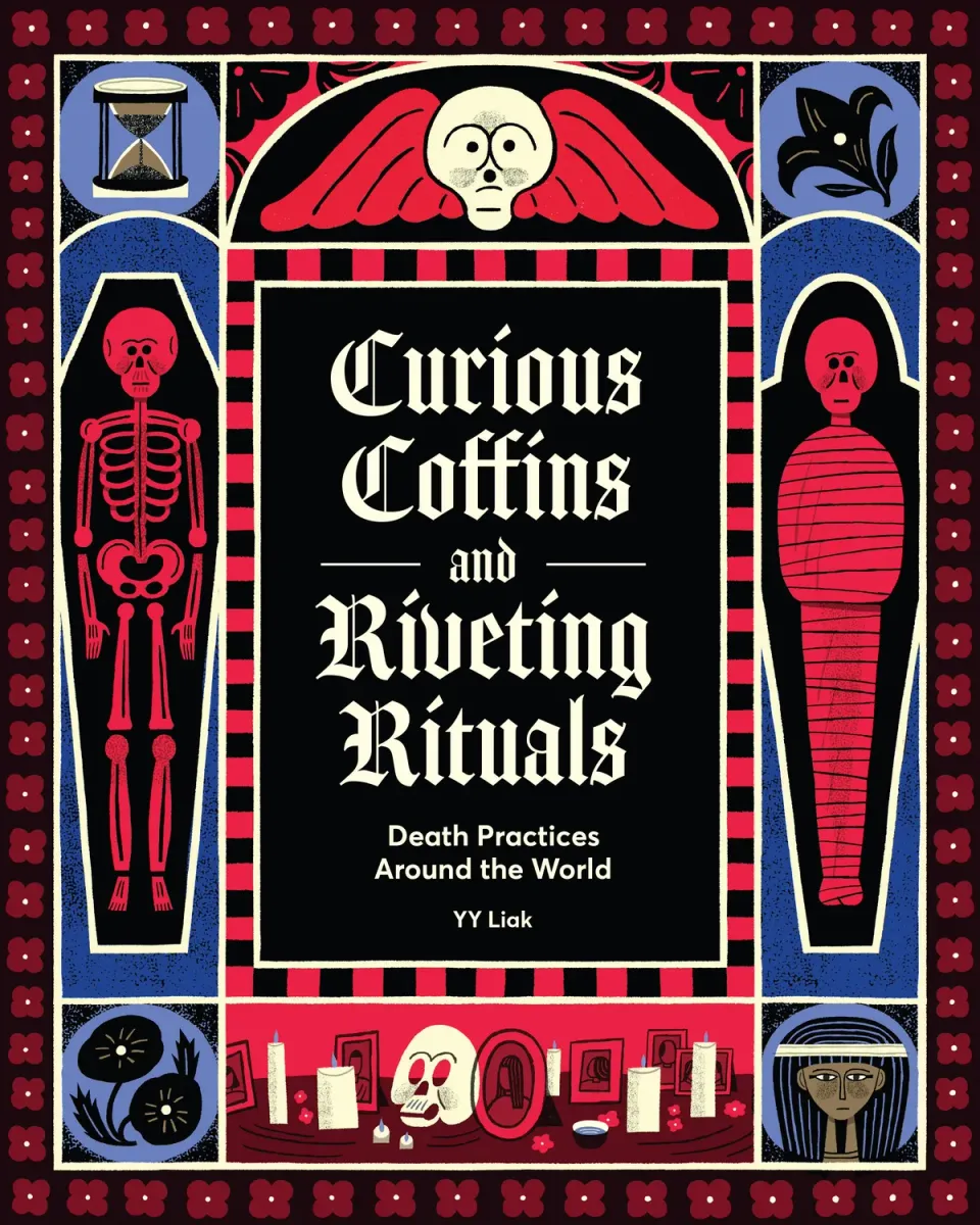 Chronicle Curious Coffins Riveting Rituals bok innbundet