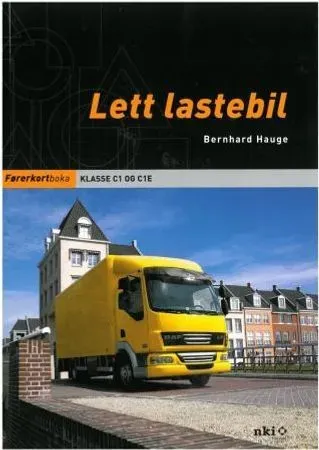 Bokia Lett lastebil heftet bok pent brukt med markeringer C1