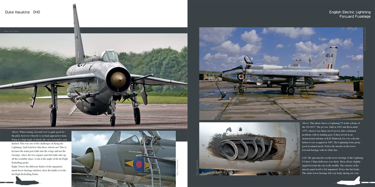Duke Hawkins English Electric Lightning bok 140 sider