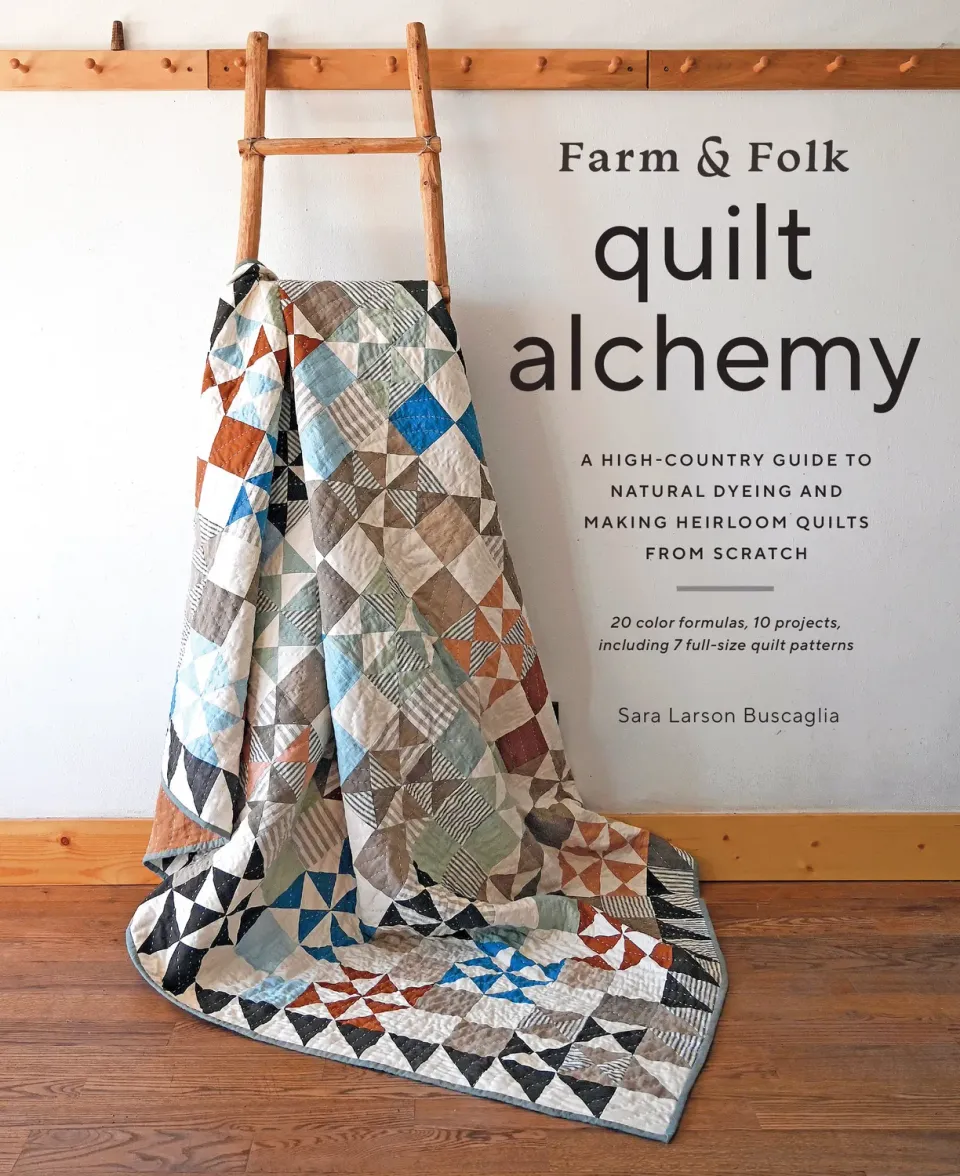 Abrams Farm & Folk Quilt Alchemy bok plantefarging