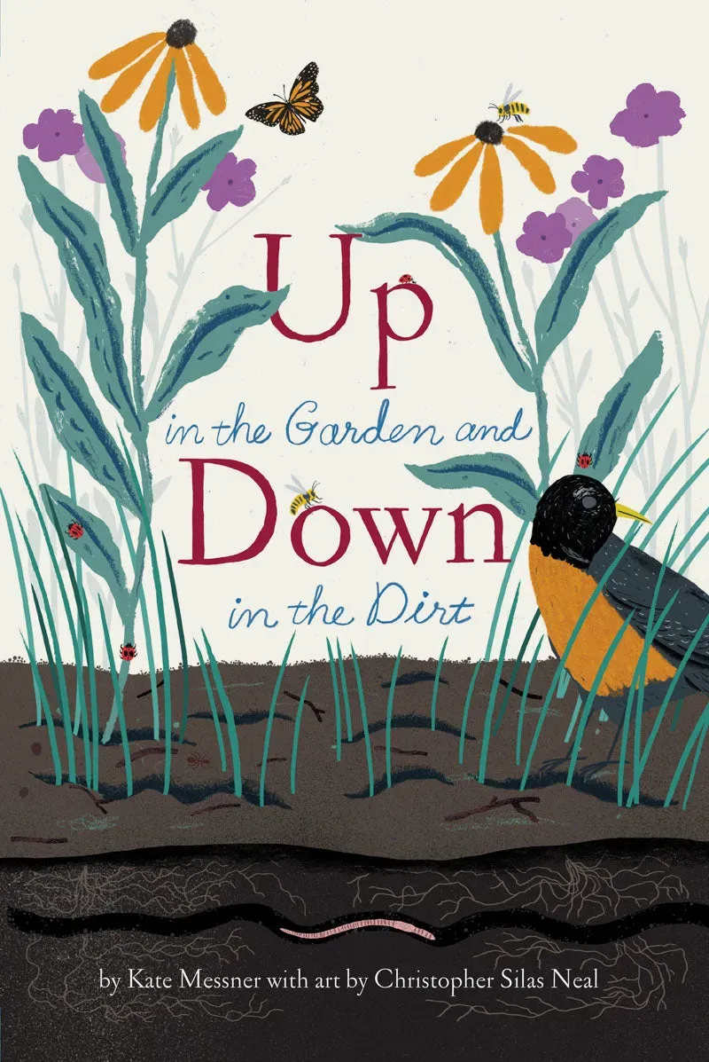 Abrams and Chronicle Up in the Garden paperback barnebok hage