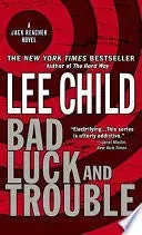 Bokia Bad luck and trouble pocket Lee Child engelsk