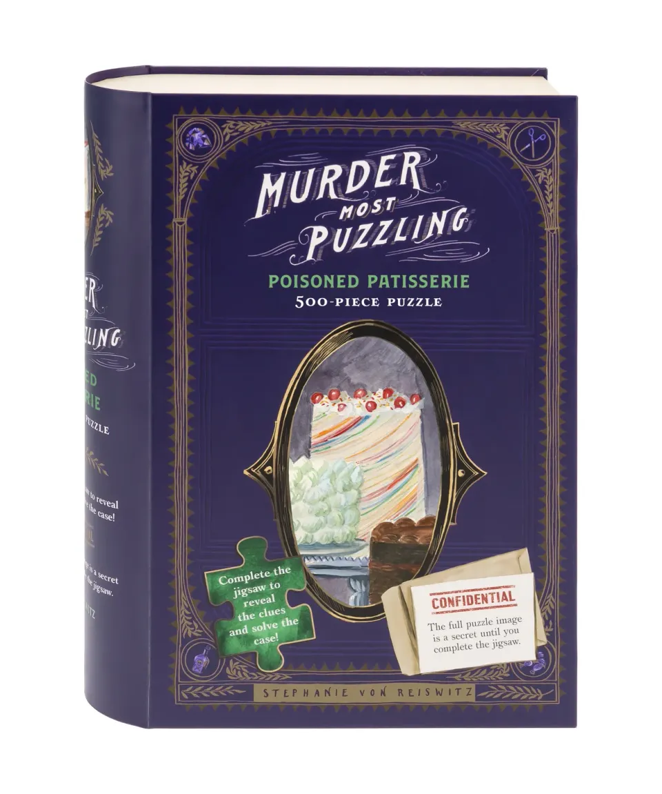 Chronicle Books Murder Most Puzzling Poisoned Patisserie puslespill 500