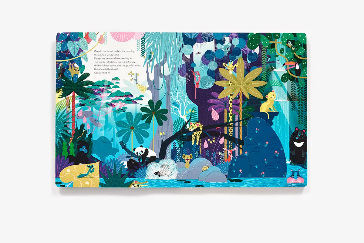 Deep in the Forest peke- og myldrebok board book