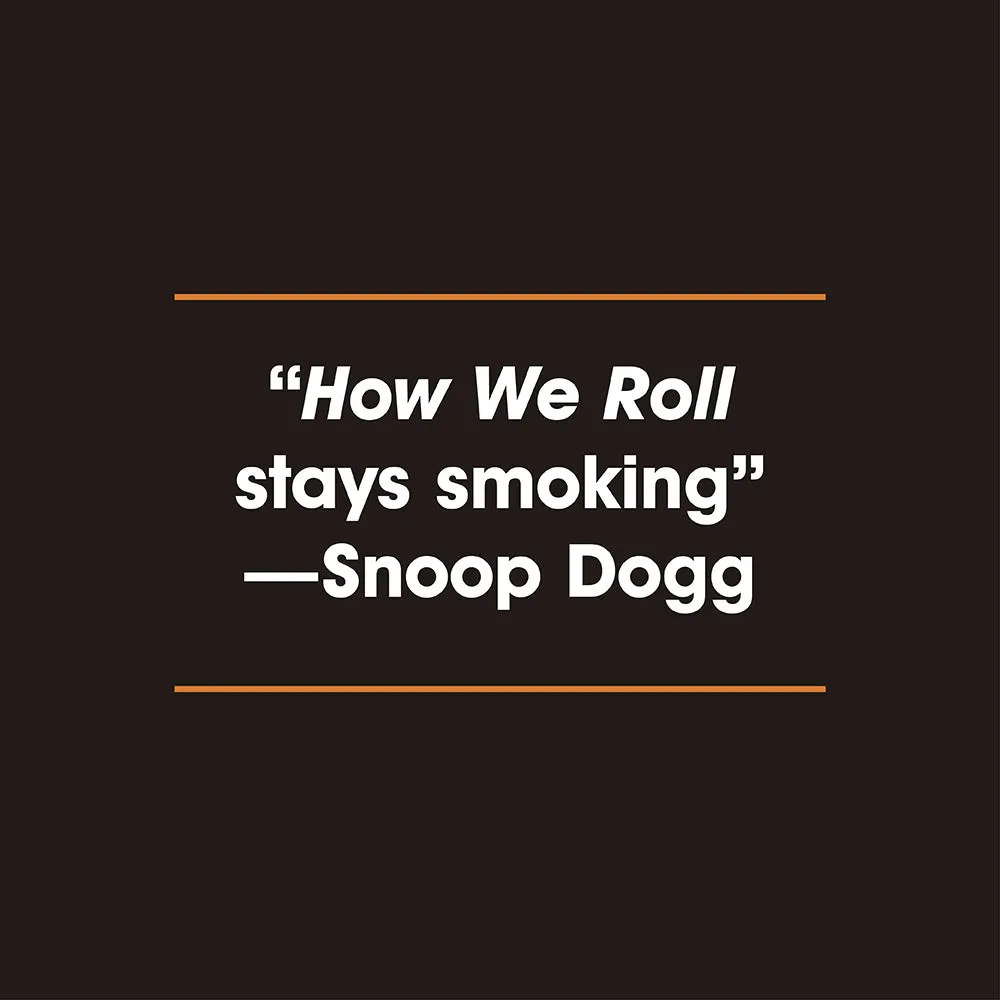 Abrams How We Roll joints bok innbundet rulletips