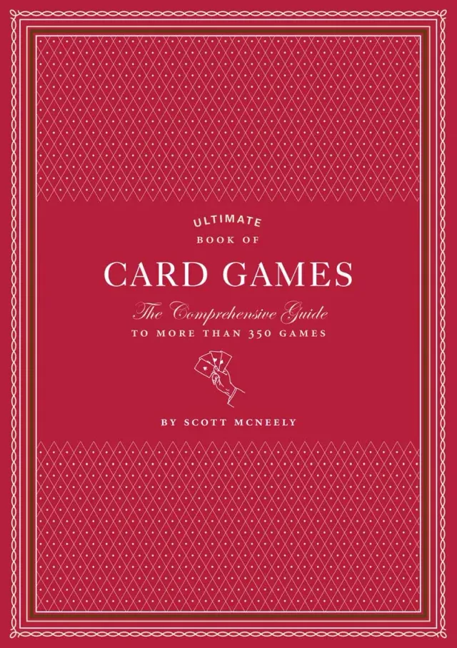 Chronicle Books Ultimate Book of Card Games bok innbundet 350 spill