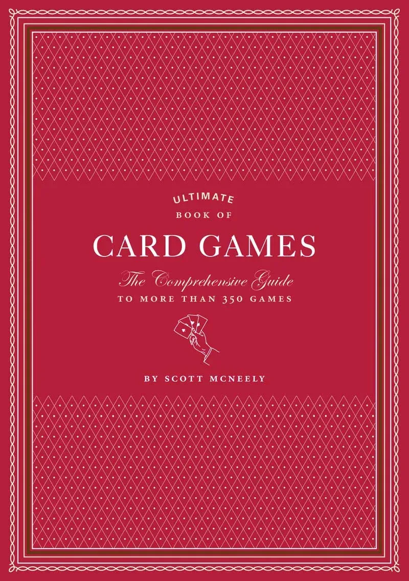 Chronicle Books Ultimate Book of Card Games bok innbundet 350 spill