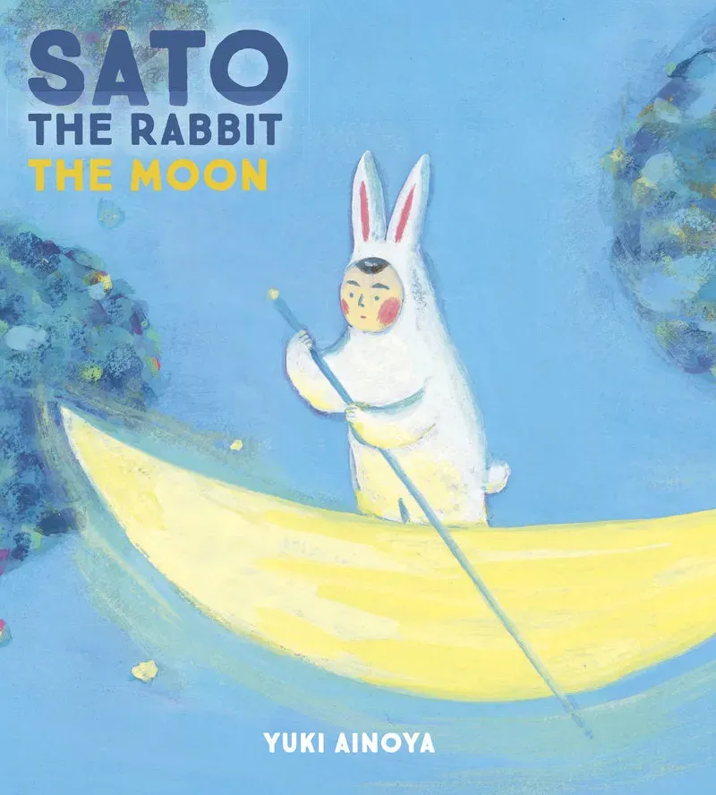 Abrams and Chronicle Sato the Rabbit The Moon innbundet bildebok