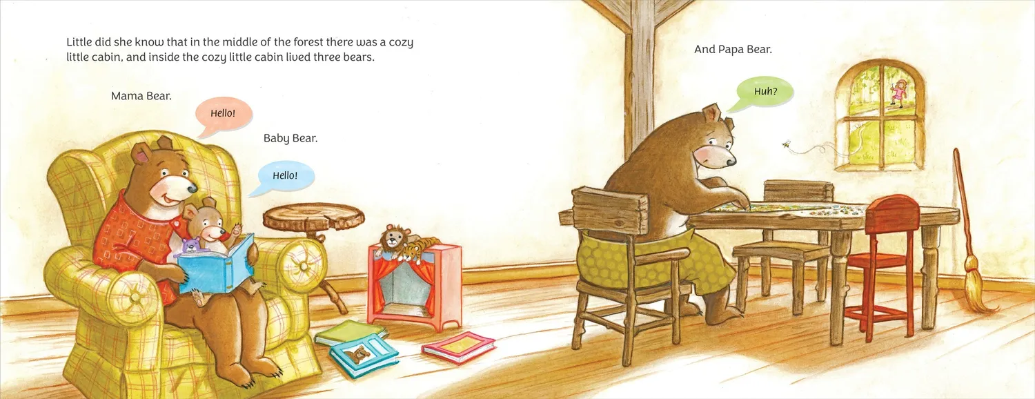 Wade Bradford Papa Bear's Page Fright bildebok innbundet