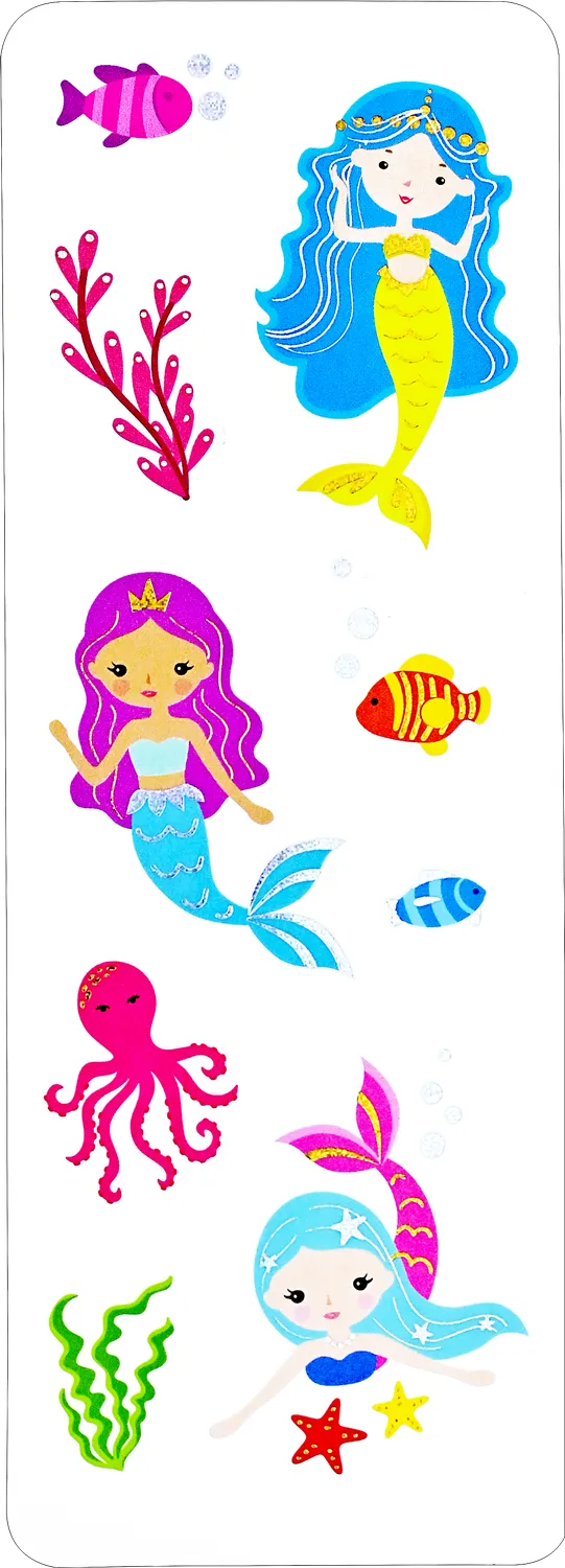 Peter Pauper Press Mermaids klistremerkesett 50 stk havfrue
