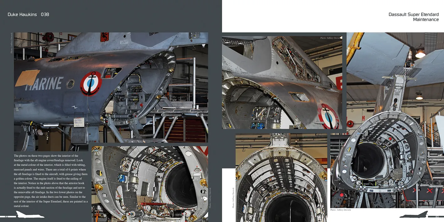 Duke Hawkins Dassault Super Etendard bok 116 sider marinefly