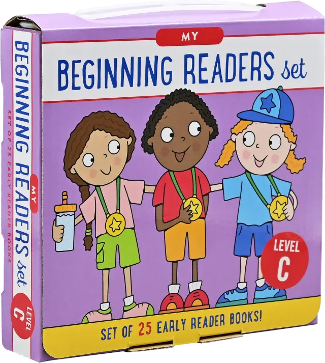 Peter Pauper My Beginning Readers Level C lesebøker 25 stk