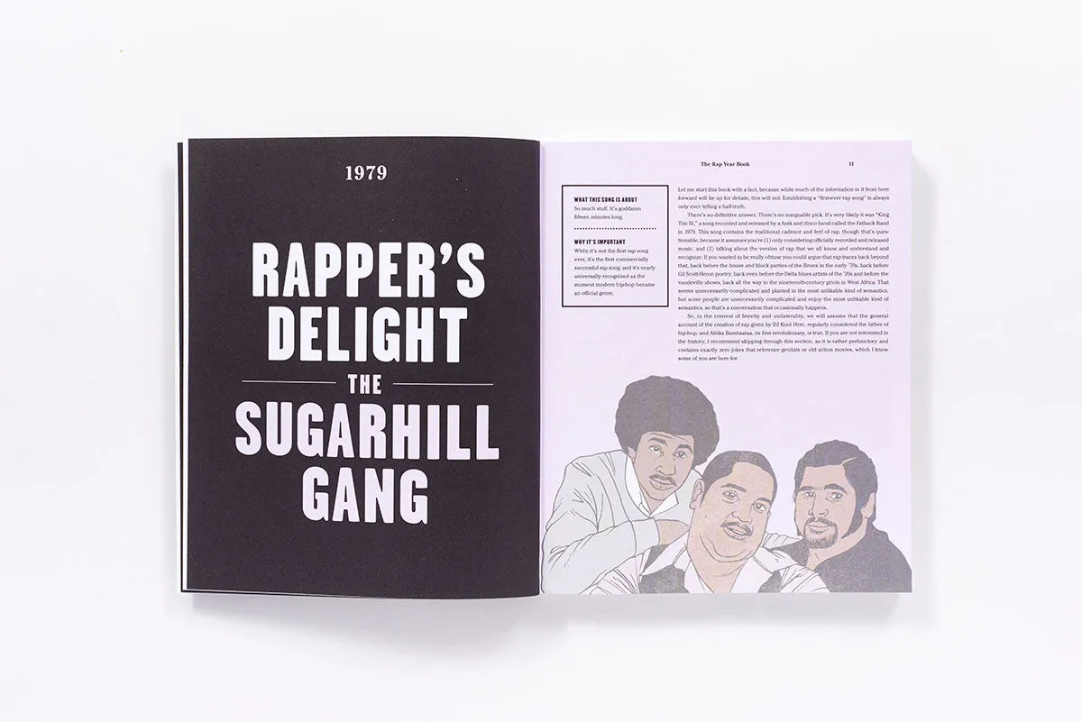 Abrams and Chronicle The Rap Year Book pocketbok rap