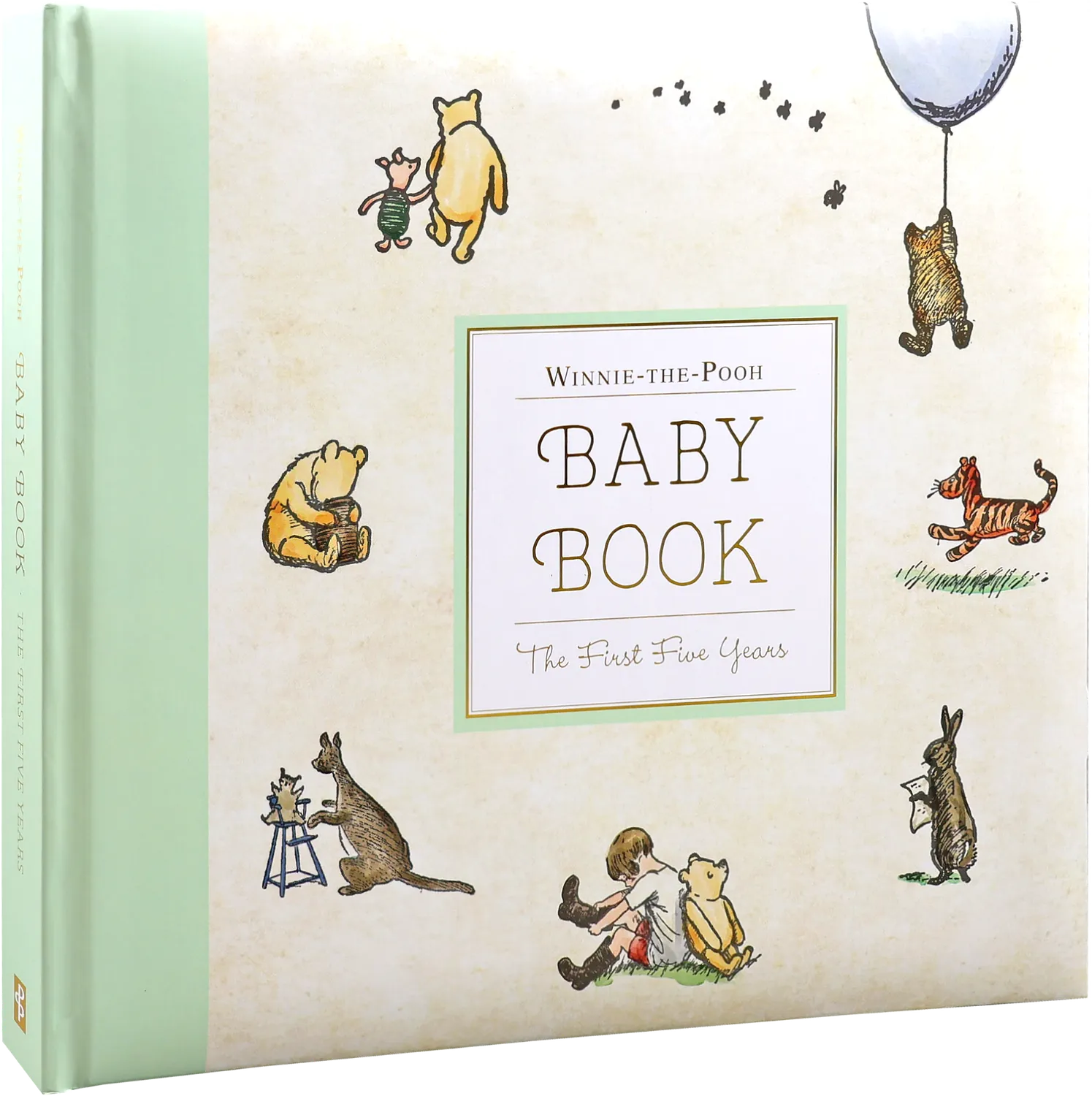 Peter Pauper Press Winnie-the-Pooh babybok første 5 år minnebok