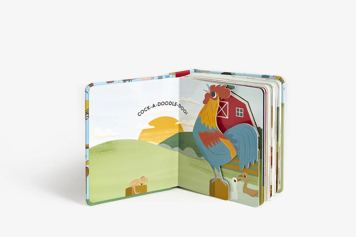 Abrams & Chronicle Books Farmblock pappbok årstider 0–3 år