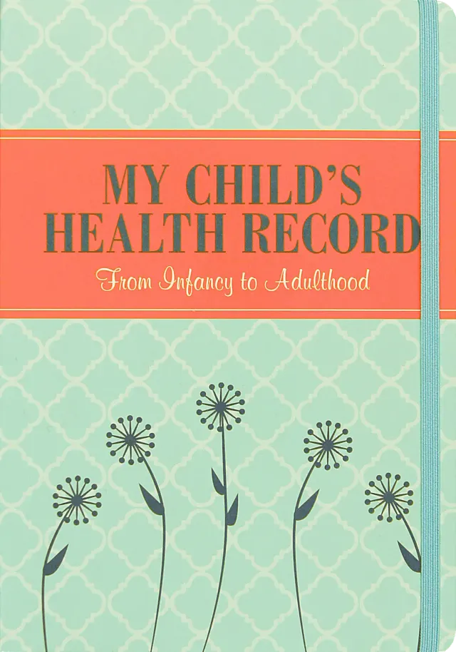 Peter Pauper Press My Child's Health Record helsejournal innbundet