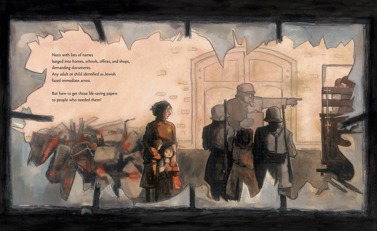 Abrams and Chronicle Hidden Hope barnebok 4–8 år krig