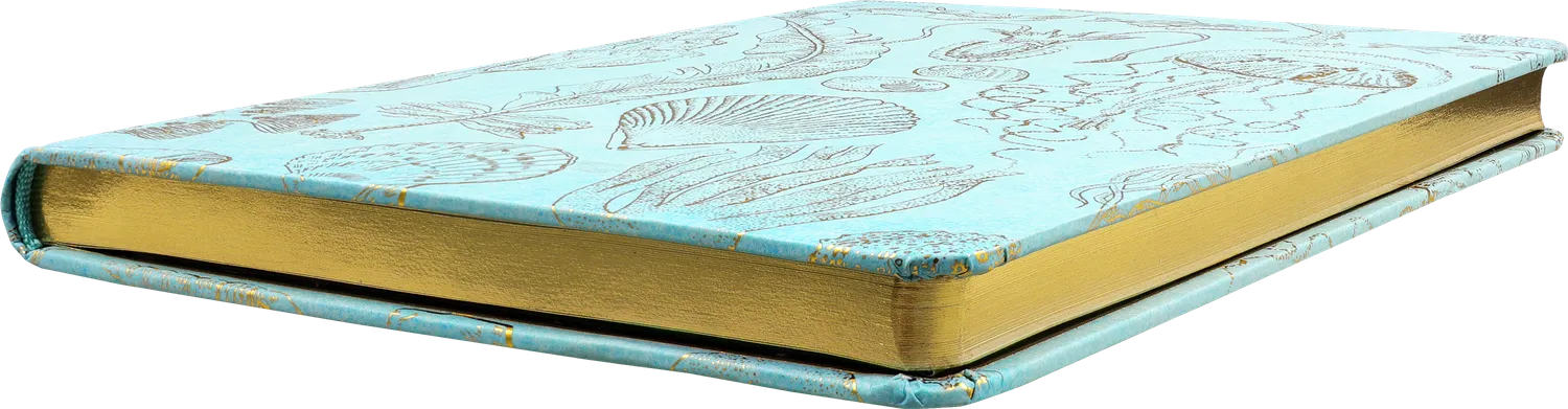 Peter Pauper Press Sealife Sketches notatbok linjert 160 sider