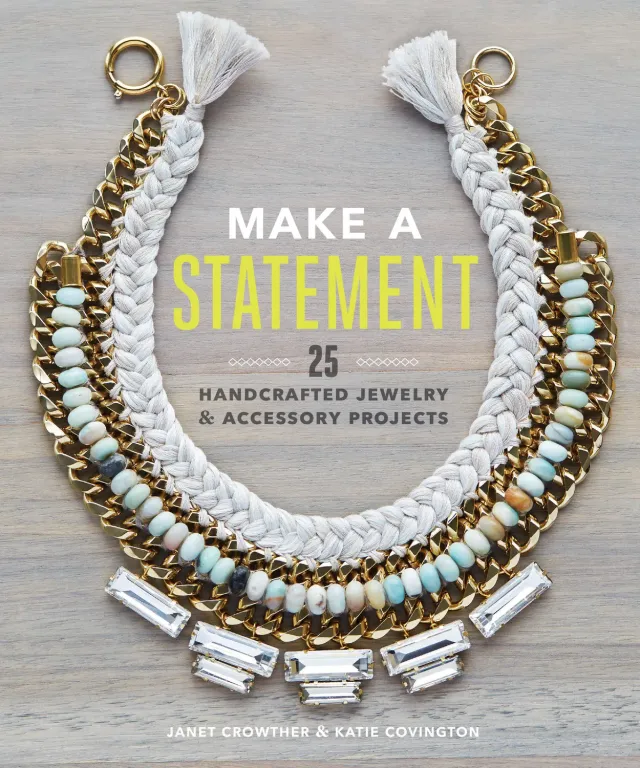 Abrams Make a Statement 25 smykkebok pocket håndlaging